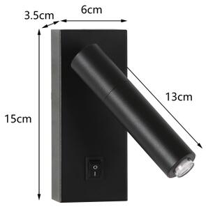 Brilagi - LED Nástenné bodové svietidlo MAYA 1xG9/4W/230V čierna