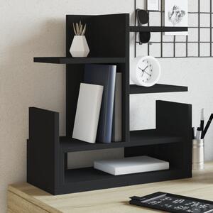 Maison Exclusive - Organizér na písací stôl Čierny 49x20x52,5 cm Drevený materiál