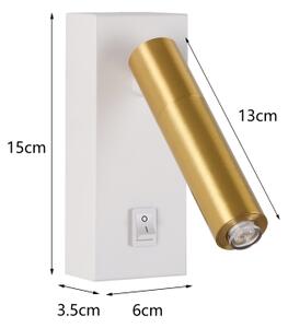 Brilagi - LED Stmievateľné bodové svietidlo MAYA 1xG9/4W/230V biela/zlatá
