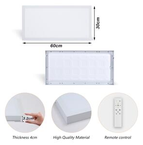 Brilagi - LED stmievateľné svietidlo FRAME SMART LED/30W/230V biela IP44 + DO