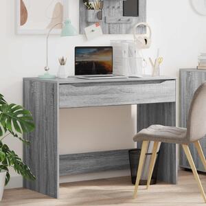 Maison Exclusive - písací stôl Šedý Sonoma 100 x 50 x 78 cm Drevený materiál