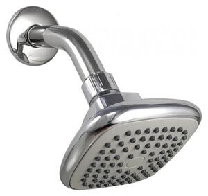 Sprchová ružica LUGANO 95x95mm + sprchové rameno SHORTY