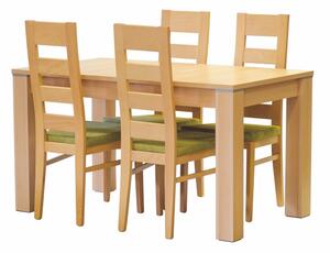 Stima Stôl PERU Rozklad: Bez rozkladu, Odtieň: Čerešňa, Rozmer: 120 x 80 cm