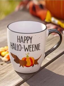 Sinsay - Keramický hrnček s uškom na Halloween - biela