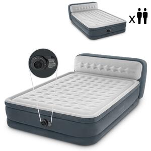 Intex Matracová posteľ 236x152cm s pumpou, 2-miestna DELUXE 64448ND
