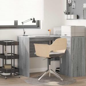 Maison Exclusive – písací stôl, sivý Imitácia dreva Sonoma, 102 x 50 x 75 cm