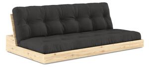 Tmavosivá rozkladacia pohovka 196 cm Base – Karup Design