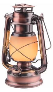 Extol - LED Petrolejová lampa LED/4xAA medená