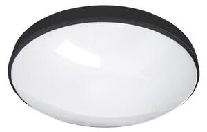 LED Kúpeľňové stropné svietidlo CIRCLE LED/12W/230V 4000K pr. 25 cm IP44 čierna