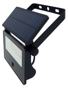 LED solárny vonkajší reflektor so senzorom LED/2W/3,7V 4200K IP44