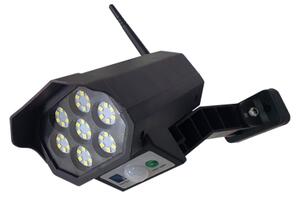 LED solárna maketa bezpečnostnej kamery so senzorom LED/3,7V IP44 čierna + DO