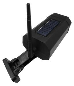 LED solárna maketa bezpečnostnej kamery so senzorom LED/3,7V IP44 čierna + DO
