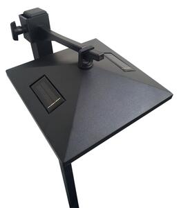 LED Solárna vonkajšia lampa 3v1 LED/1,2V 200 mAh IP44 čierna