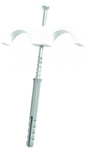 ECOLIGHT Univerzálny háčik s dvojitým kolíkom HP-2K - 50 ks