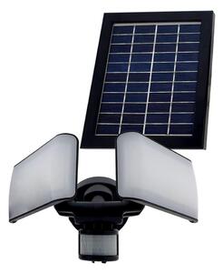 LED Solárny vonkajší reflektor so senzorom LED/20W/5,5V IP44