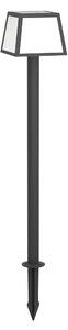 SOLÁRNE SVIETIDLO, 15,5/15,5/106 cm Eglo - Vonkajšie osvetlenie, Online Only