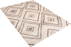 Mäkký a moderný koberec Béžová Šírka: 80 cm | Dĺžka: 150 cm