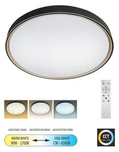 LED Stmievateľné stropné svietidlo EBRO LED/36W/230V 2700-6500K + diaľkové ovládanie