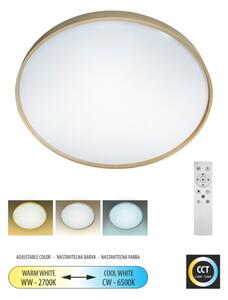 LED Stmievateľné stropné svietidlo DRINA LED/36W/230V 2700-6500K +dálkové ovládanie
