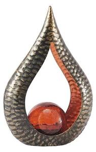 Lindby - Yonca LED Solárne Lampy Drop Grey/Copper/Gold
