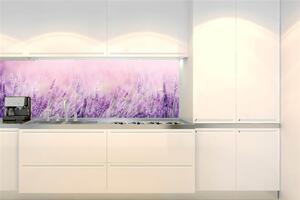 Samolepiace tapety za kuchynskú linku, rozmer 260 cm x 60 cm, levanduľe, DIMEX KI-260-124