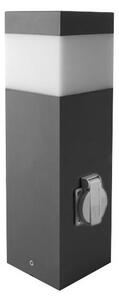 Vonkajšia lampa so zásuvkou GARD 1xE14/60W/230V SCHUKO IP44