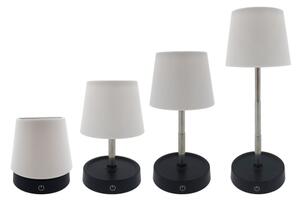 LED stmievateľná dotyková stolná lampa LED/3W/5V USB 800 mAh biela