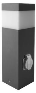 Vonkajšia senzorová lampa so zásuvkou GARD 1xE14/60W/230V IP44