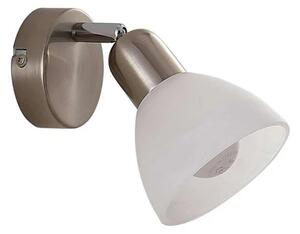 Lindby - Paulina LED Nástenné Svietidlo Satin Nickel/White