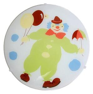 Detské stropné svietidlo CLOWN 1xE27/60W/230V pr. 300 mm