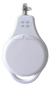 LED Stmievateľná stolná lampa s lupou LED/10W/230V biela