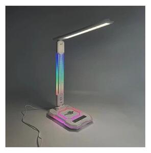 LED RGB Stmievateľná nabíjacia dotyková stolná lampa LED/7,5W/5V 2700-5300K biela