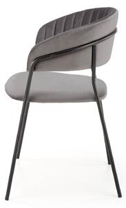 Jedálenská stolička K426 - sivá