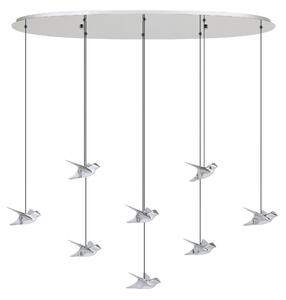 VISIACE LED SVIETIDLO, 116/26/150 cm Eglo - Online Only bytové doplnky, Online Only