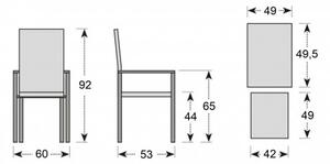 Doppler TAMAN 4 FSC® veľký - záhradné teakové sedenie s lavicou 4+1+1