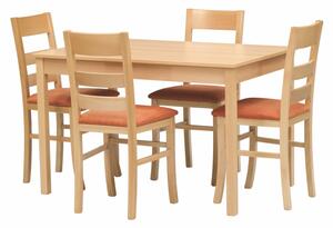 Stima stôl FAMILY rs Odtieň: Tmavo hnedá, Rozmer: 80 x 80 cm