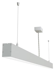 APLED - LED Luster na lanku LOOK LED/58W/230V 4000K 150 cm strieborná