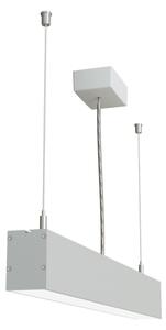 APLED - LED Luster na lanku LOOK LED/23W/230V 4000K 60 cm strieborná