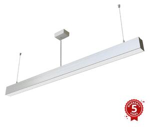 APLED - LED Luster na lanku LOOK LED/46W/230V 4000K 120 cm strieborná
