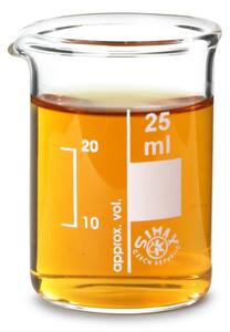 Bar@drinkstuff Sklenená meracia banka 25ml Množstvo: 1 ks MG25ml