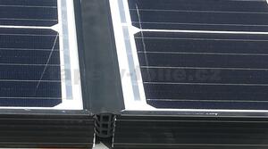 Gumový tesniaci profil FV0 pre fotovoltaické panely - pre medzeru medzi FV panelmi 8-12mm,návin 13m, IMPOL TRADE