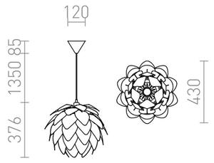 RED - Design Rendl - R12381 - Luster na lanku ENCOMBRE 1xE27/42W/230V