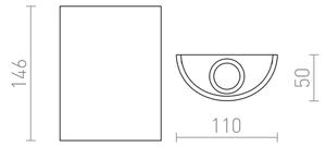 RED - Design Rendl - R12592 - LED Nástenné svietidlo DAFFY LED/6W/230V biela