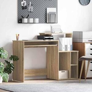 Maison Exclusive - písací stôl Sonoma dub 120,5 x 44 x 88,5 cm drevený materiál