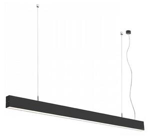 RED - Design Rendl - R12719 - LED Luster na lanku PESANTE LED/40W/230V čierna