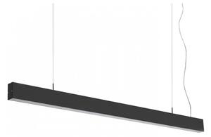 RED - Design Rendl - R12719 - LED Luster na lanku PESANTE LED/40W/230V čierna