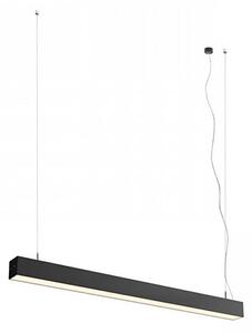 RED - Design Rendl - R12721 - LED Luster na lanku PESANTE LED/40W/230V čierna