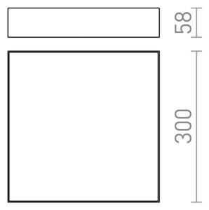 RED - Design Rendl - R12850 - LED Stropné svietidlo LARISA LED/30W/230V biela