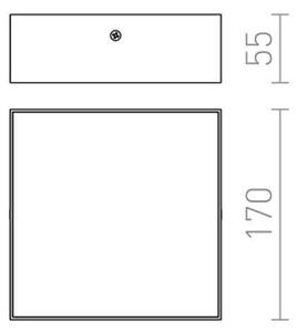 RED - Design Rendl - R12848 - LED Stropné svietidlo LARISA LED/15W/230V biela