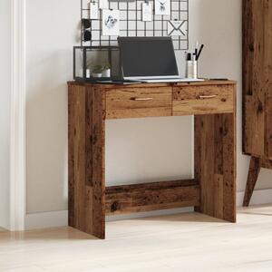 Maison Exclusive – písací stôl v štýle starého dreva 80 x 40 x 75 cm drevený materiál